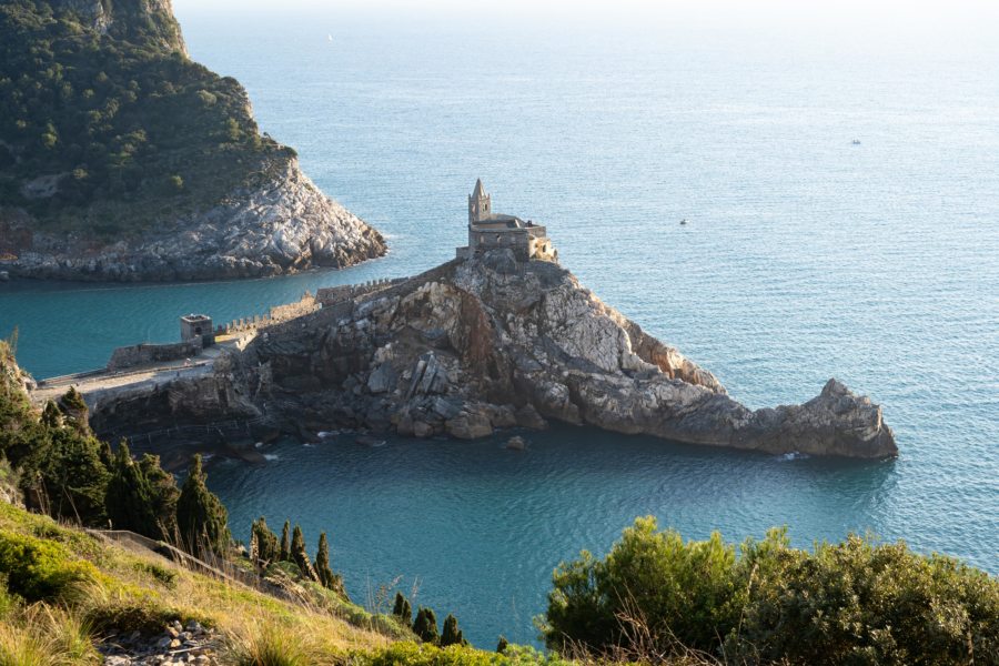 Eglise Saint-Pierre, île à Portovenere, Ligurie