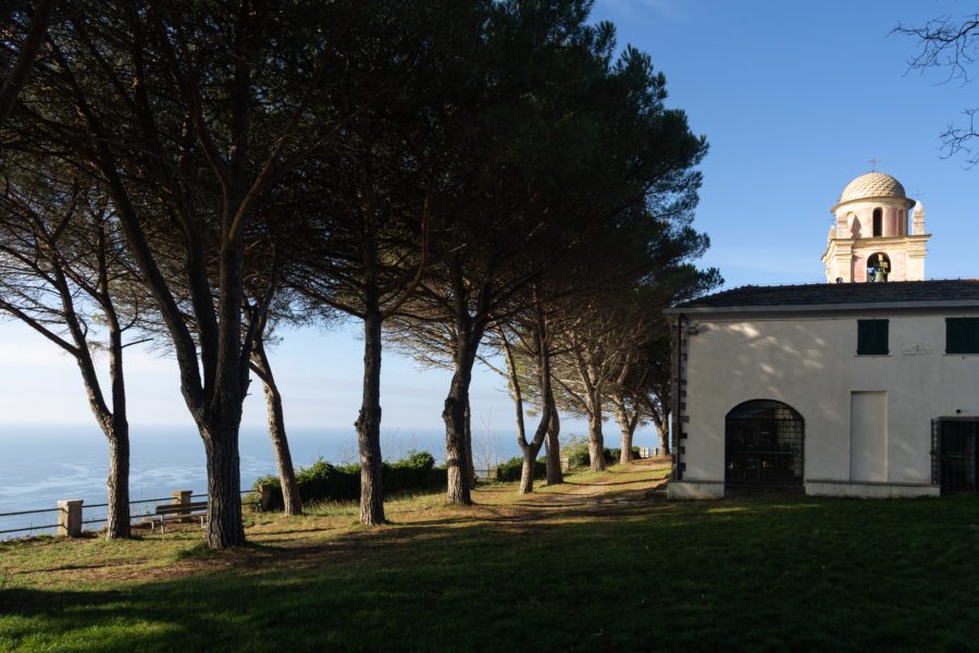 Sanctuaire de Montenero près de Riomaggiore dans les Cinque Terre