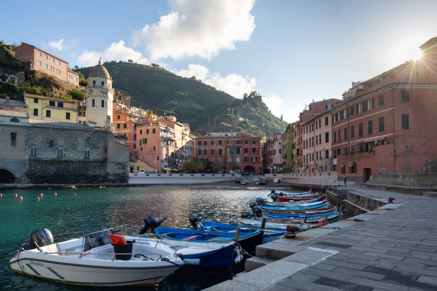 Village de Vernazza et son port, Cinque Terre