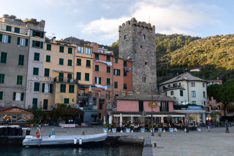 Village de Porto Venere, la sixième terre en Ligurie