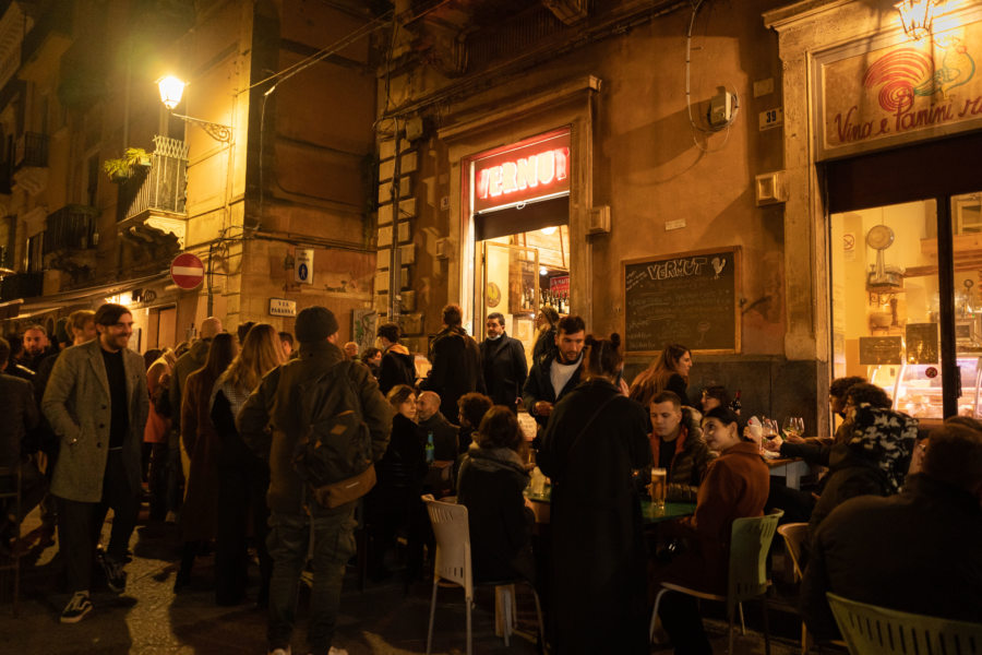 Bar Vermut, rue Gemmellaro à Catane