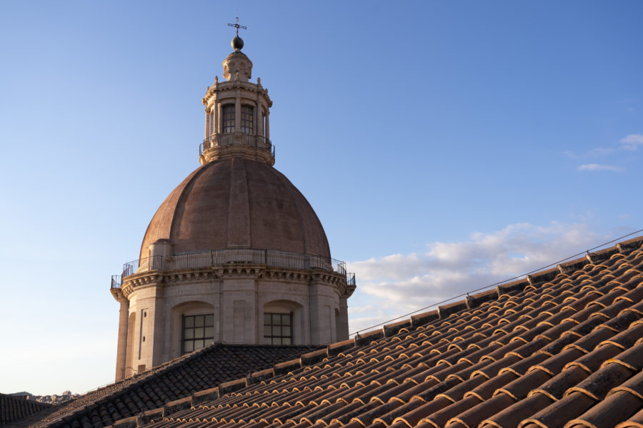 Vue panoramique au sommet de l'église de San Niccolo l'Arena