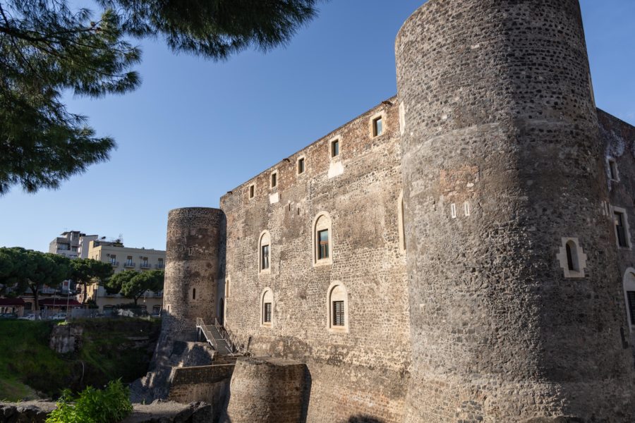 Château Ursino à Catane, Sicile