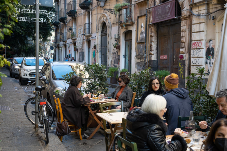 La cucina dei colori, restaurant végétarien à Catane