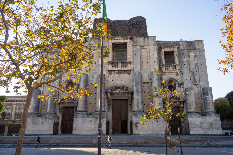 Eglise de San Nicolò l'Arena à Catane