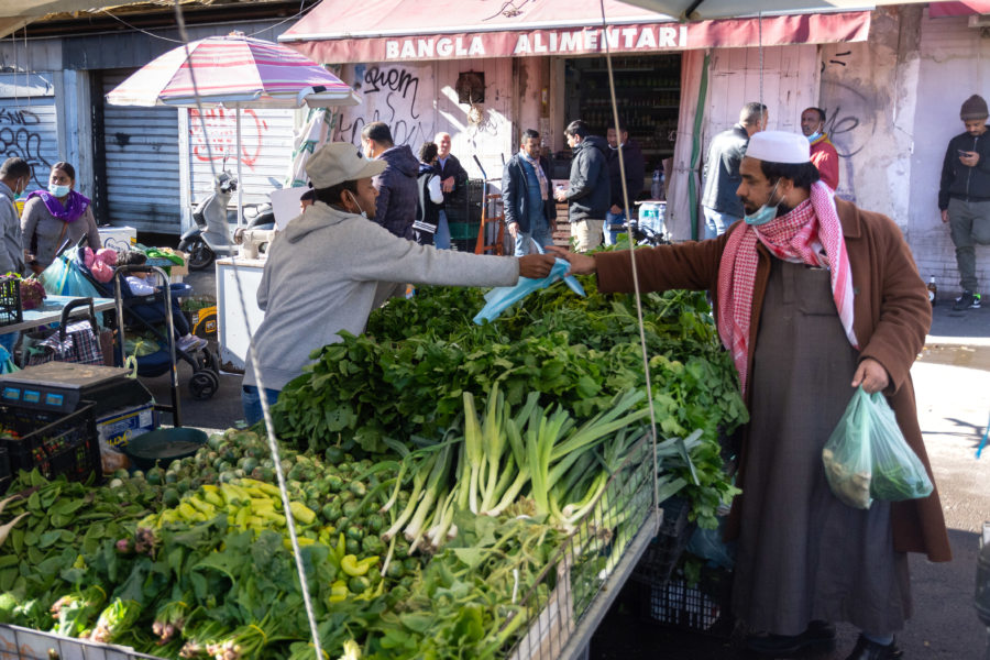 Fera 'o Luni, marché de Catane l'hiver