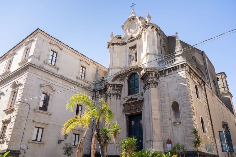 Eglise Sainte Camille rue Crociferi, Catane