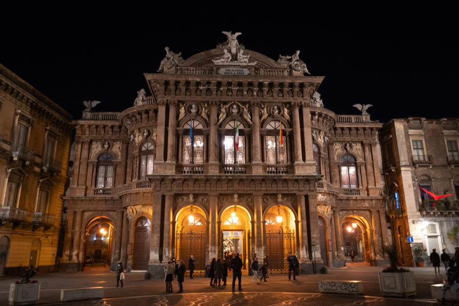 Théâtre Massimo Bellini à Catane