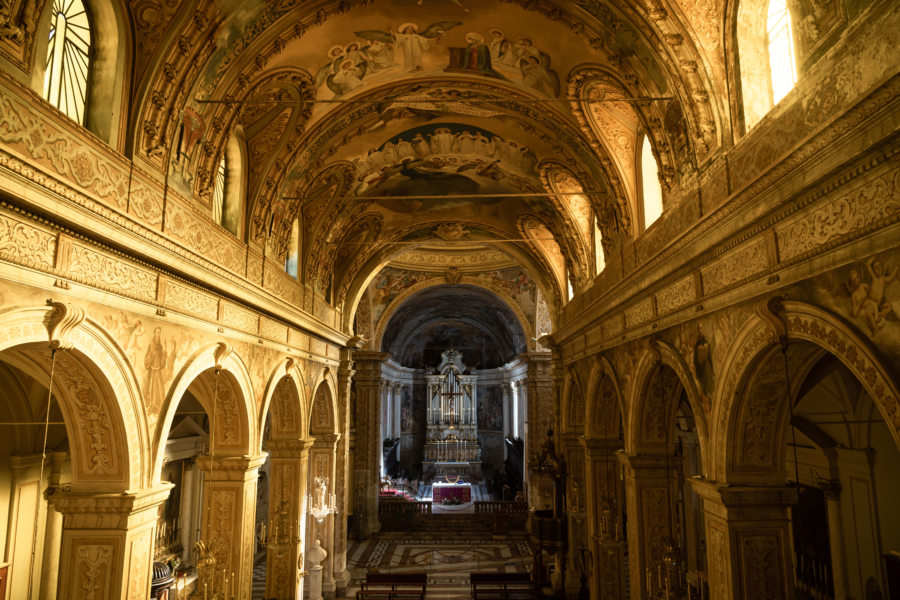 Visite de l'intérieur du duomo d'Acireale