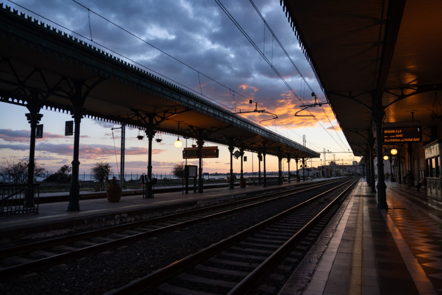 La gare de Taormina