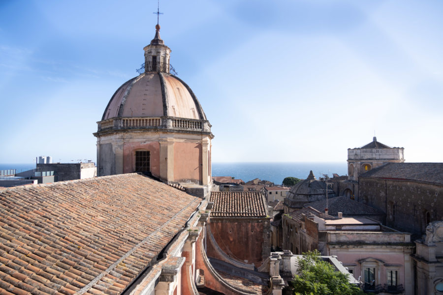 Visite du toit du Duomo d'Acireale