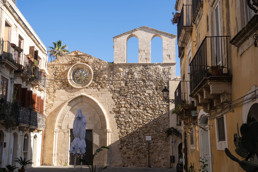 Eglise temple à Syracuse