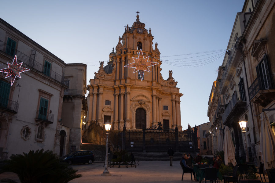 Cathédrale San Giorgio à Raguse en Sicile