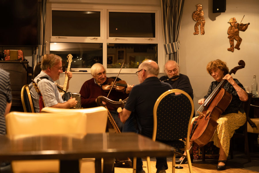 Concert de musique irlandaise au pub