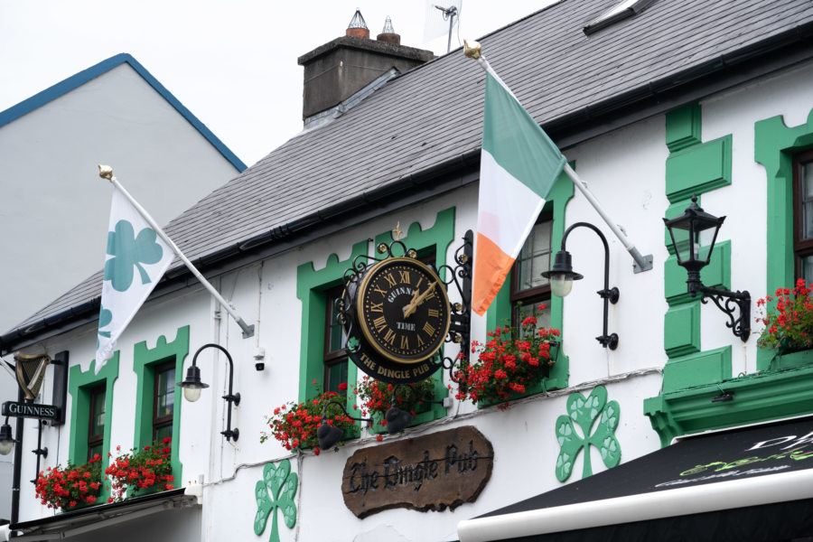 Pub irlandais à Dingle, Kerry