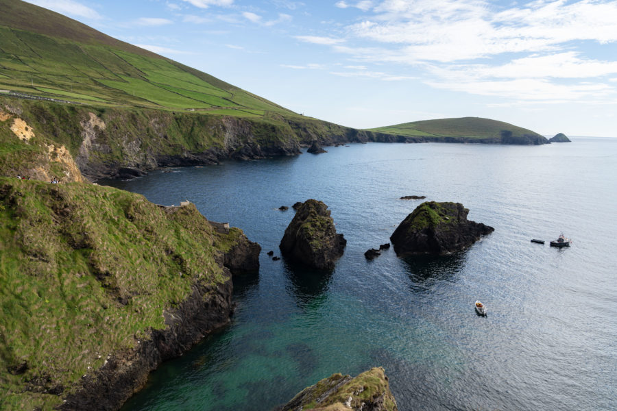 Dunquin Pier sur la péninsule de Dingle