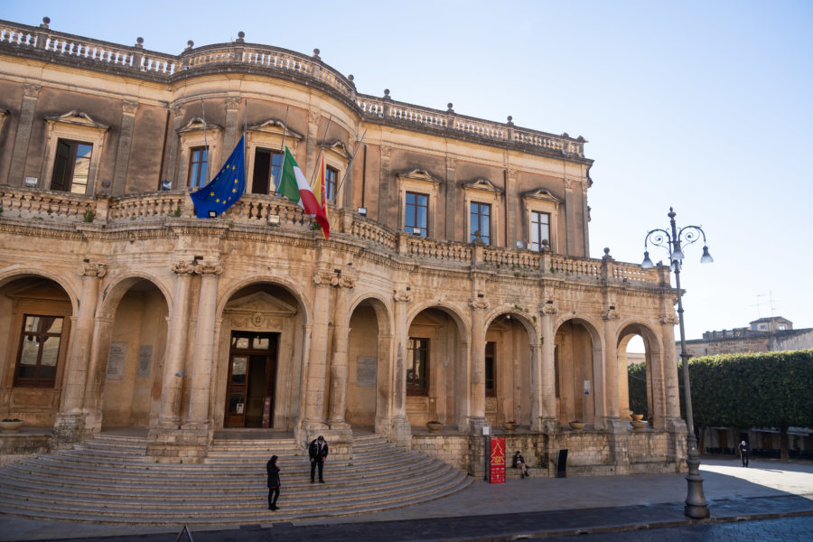 Palazzo Ducezio, mairie de Noto en Sicile