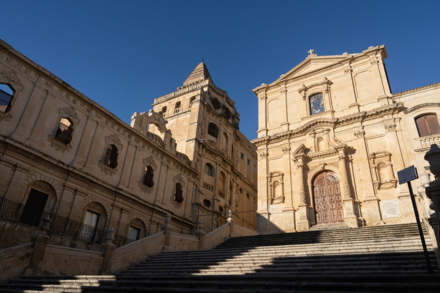 L'église Saint François d'Assise, Sicile