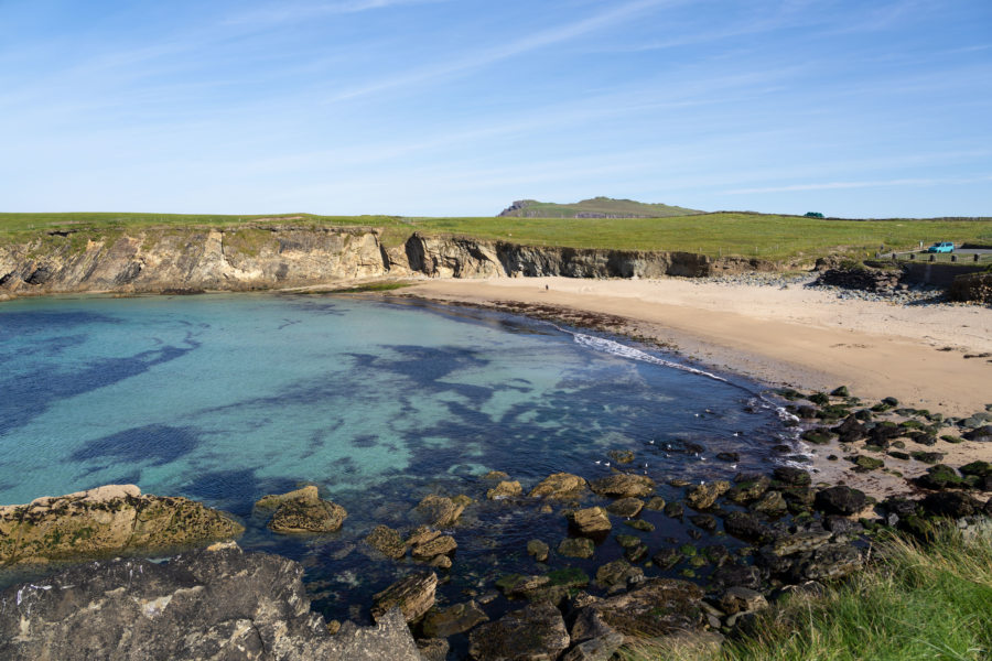 Plage de Clogher strand à Dingle, Irlande