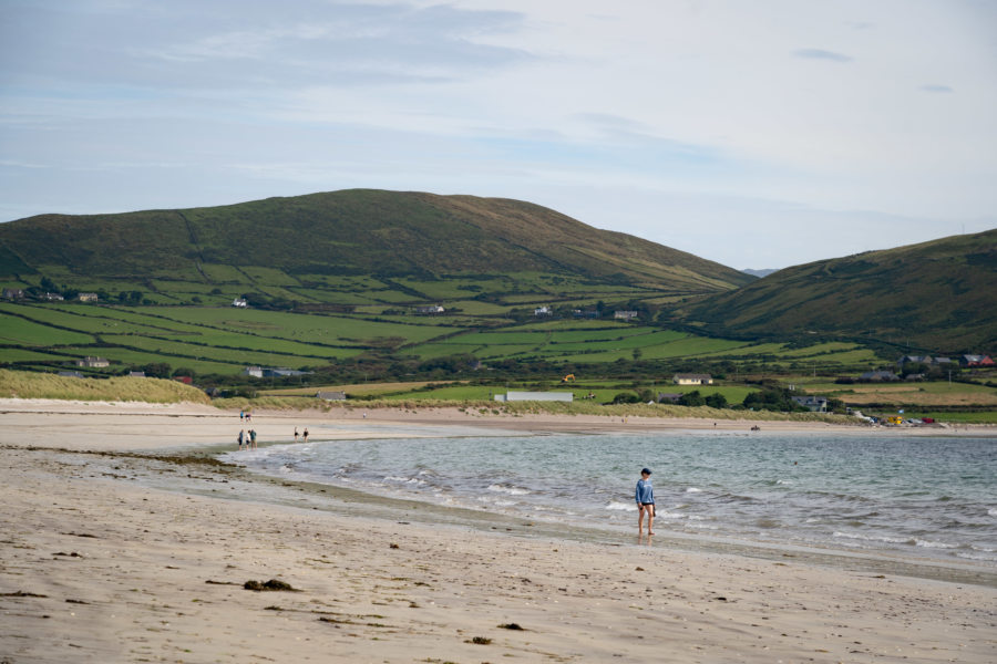 Plage de Ventry sur la péninsule de Dingle