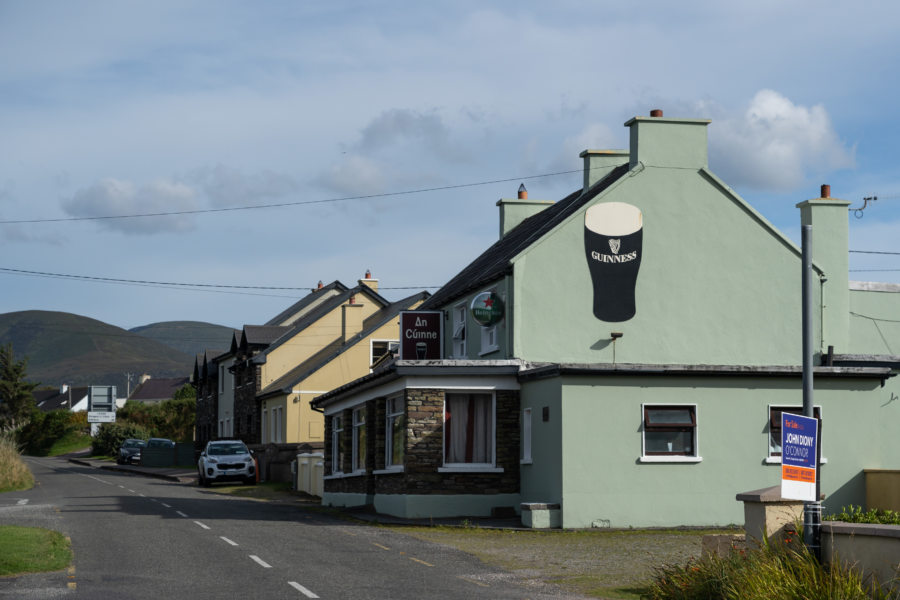 Pub irlandais sur la Dingle way