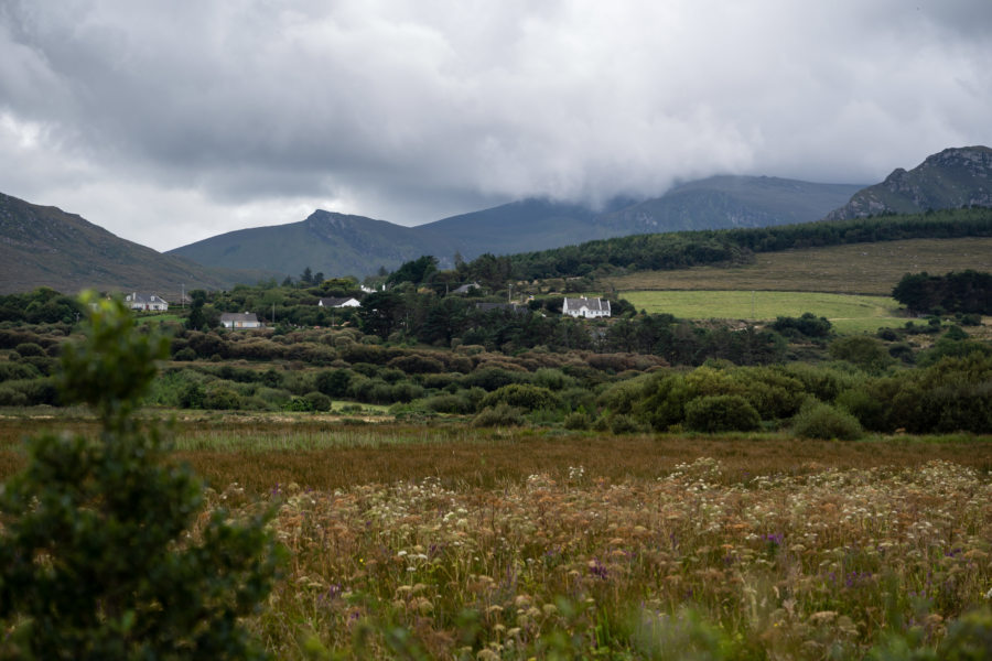 Randonnée entre Castlegregory et Camp, Kerry, Irlande