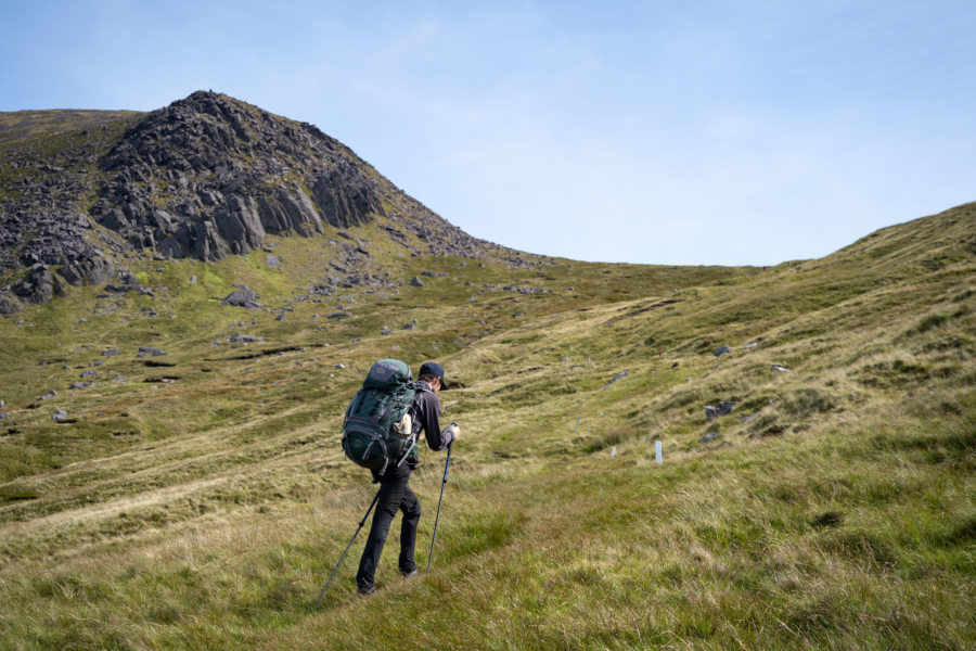 Ascension du Brandon Pass sur la Dingle Way