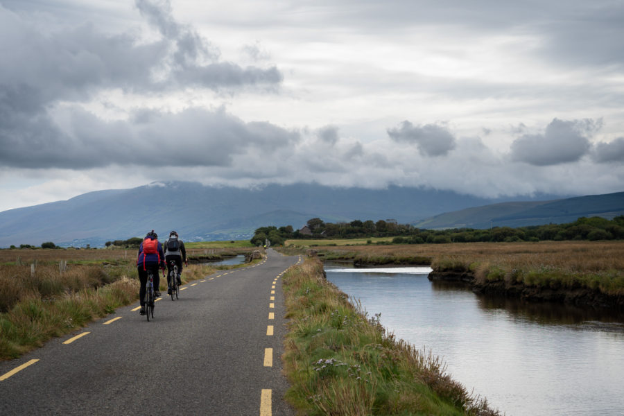 Randonnée ou vélo sur la Dingle way entre Castlegregory et Camp