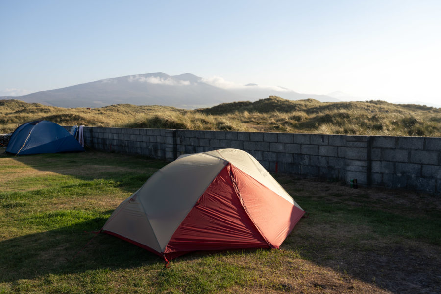 Sandy Bay, camping près de Castlegregory