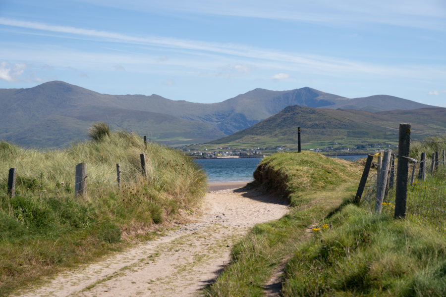 Randonnée sur la Dingle way : la plage de wine strand