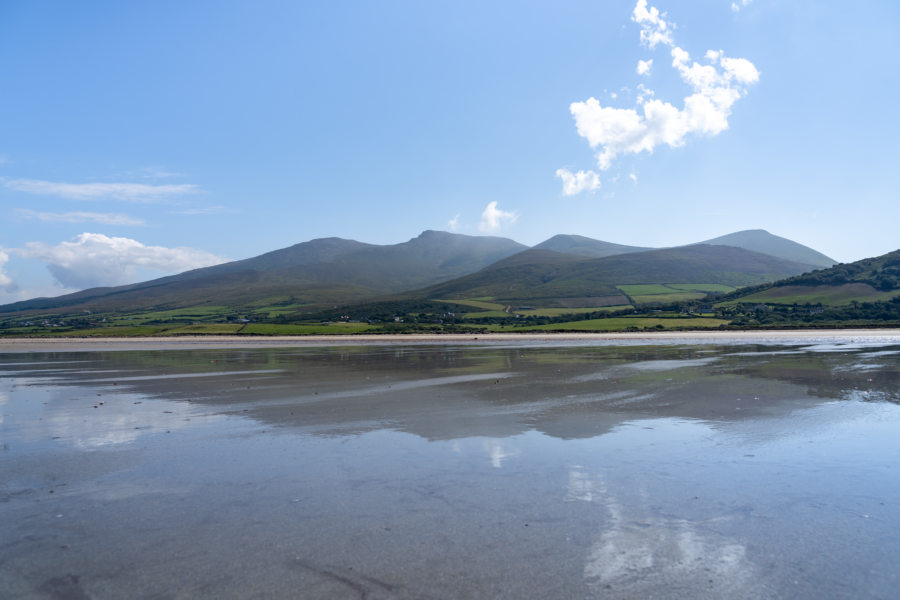 Stradbally beach, longue plage sur la Dingle Way