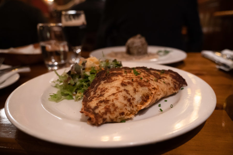 Broxty, pancake irlandais à la pomme de terre