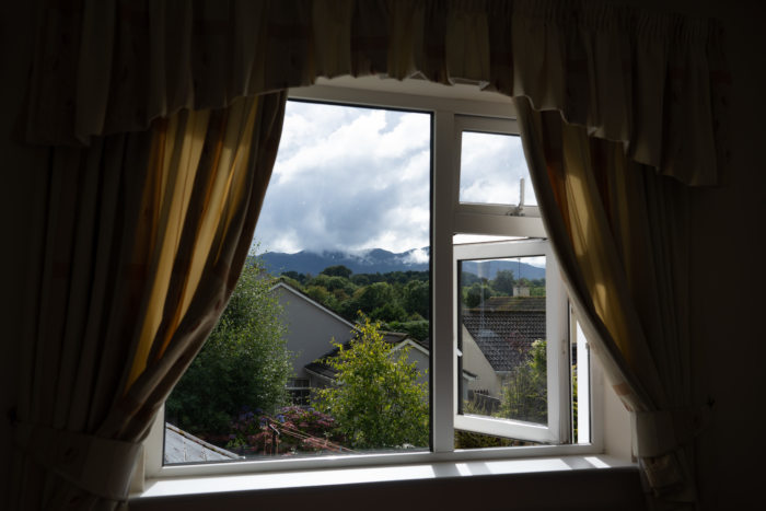 Dormir à Killarney : vue du B&B