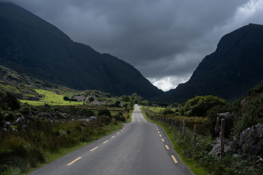 Randonnée sur le Gap of Dunloe, Kerry, Irlande