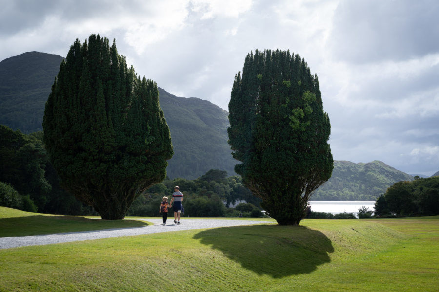 Visite des jardins de la Muckross House