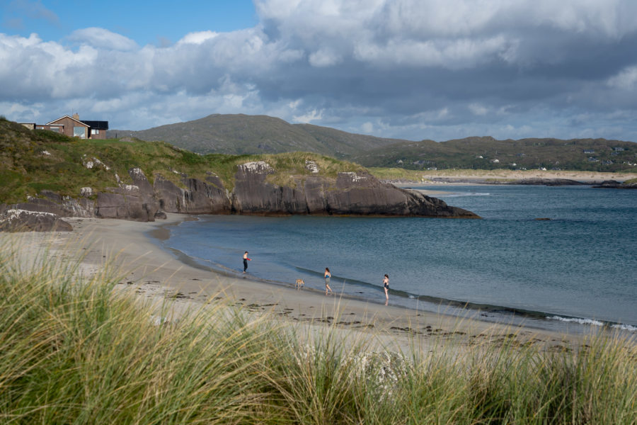 Plage de Derrynane, Kerry, Irlande