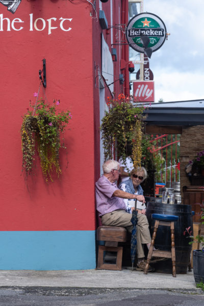 Terrasse de pub à Sneem