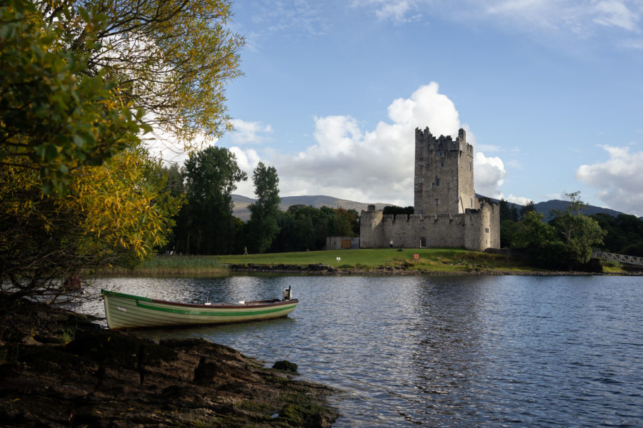 Ross Castle et son lac à Killarney