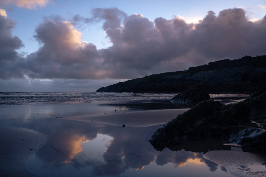 Coucher de soleil à Saint Finian's Bay, Skellig Ring