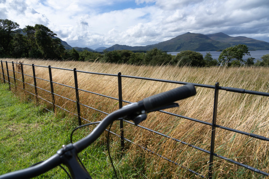 Vélo à Killarney vers la Muckross House