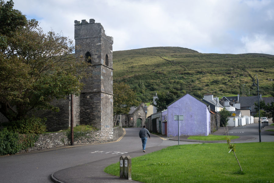 Village de Caherciveen, Kerry, Irlande