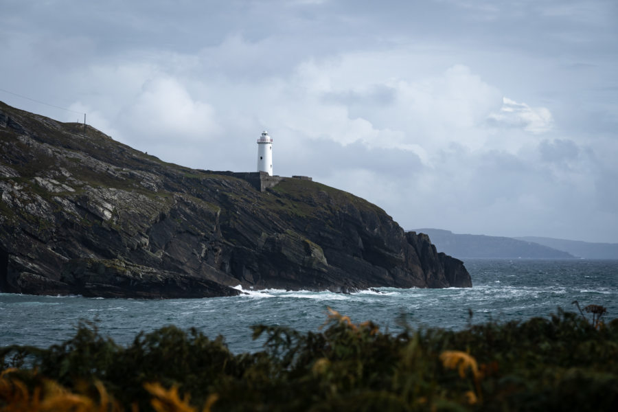 Ardnakinna lighthouse, péninsule de Beara, irlande