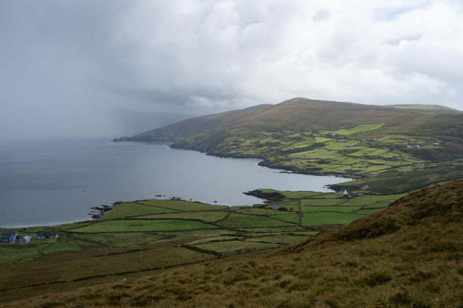 Garinish bay et péninsule de Beara en Irlande