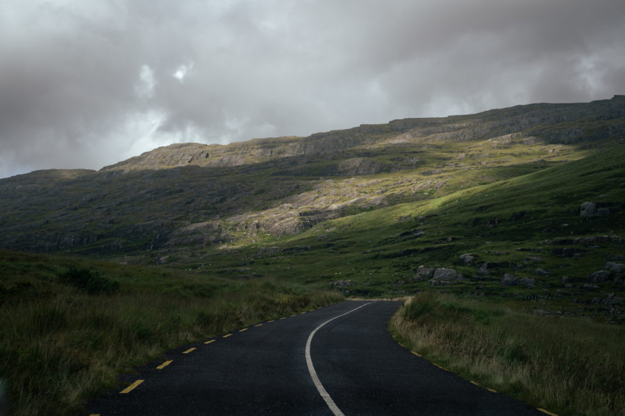 Healy Pass, péninsule de Beara en Irlande