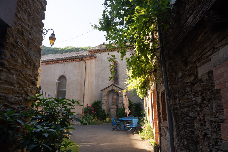 Village d'Ambialet dans le Tarn