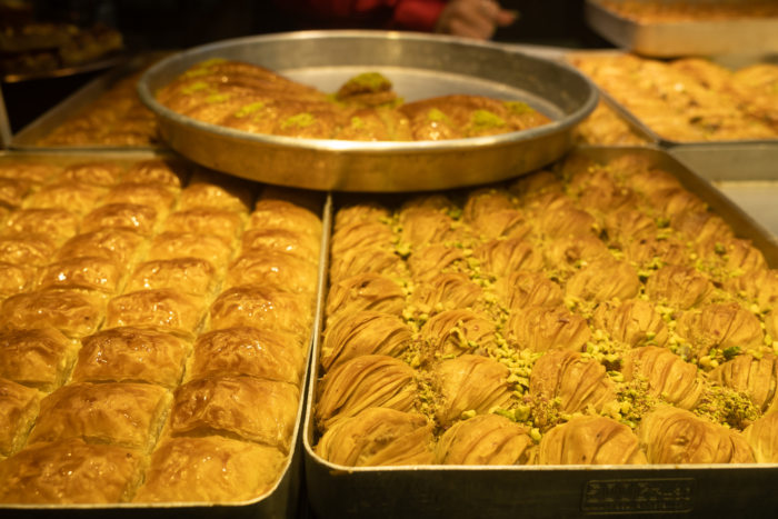 Baklavas, pâtisseries à Sarajevo