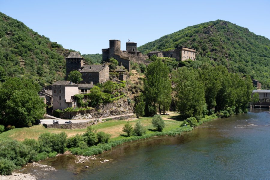 Village de Brousse-le-château en Aveyron