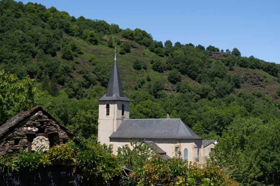 Eglise de Fraissines, village du Tarn