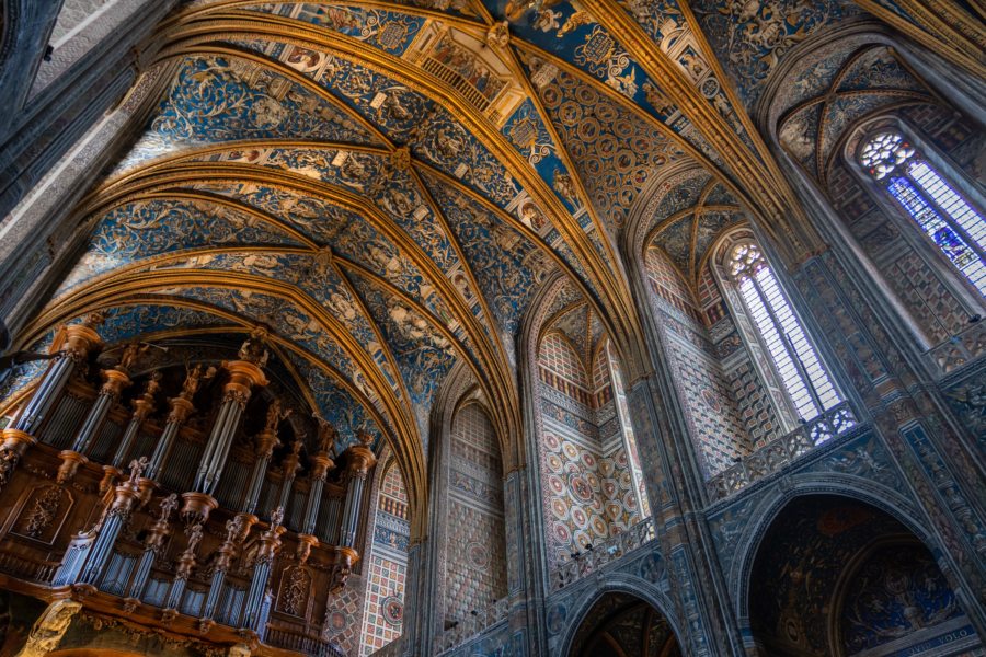 Intérieur de la cathédrale Sainte-Cécile à Albi