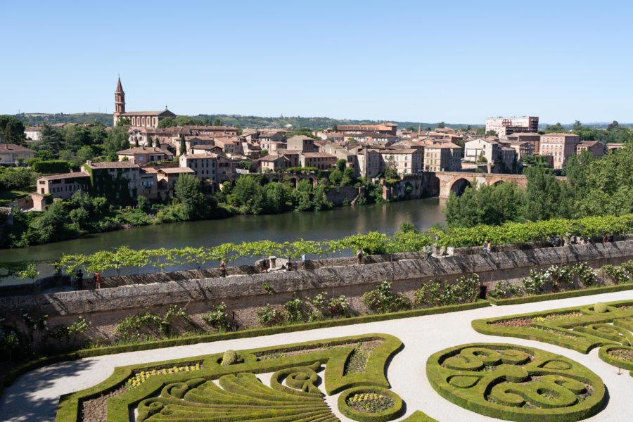 Jardin du Palais de la Berbie à Albi